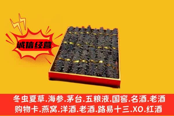 毕节市织金回收海参